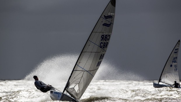 sander van der borch deltalloydregatta2013 finn day 2 mark andrews