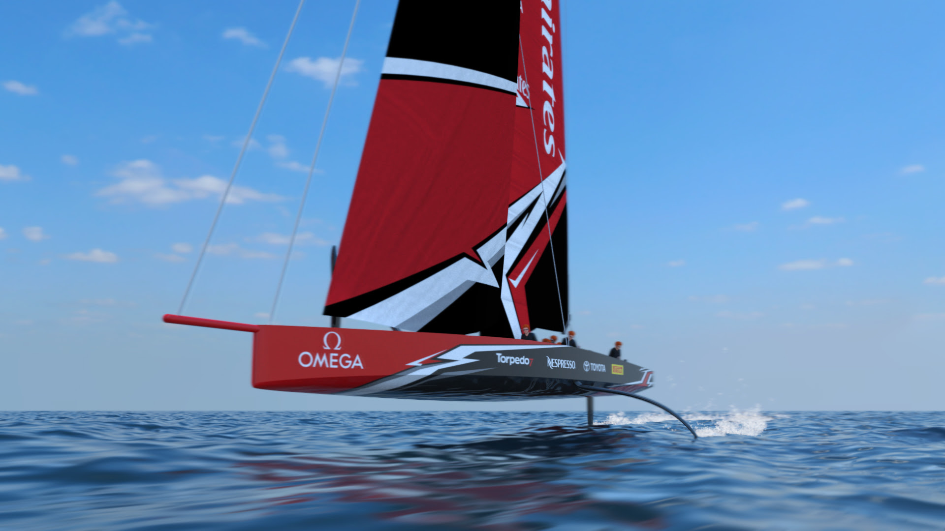 America's Cup AC75 Yacht Revealed >> Scuttlebutt Sailing News