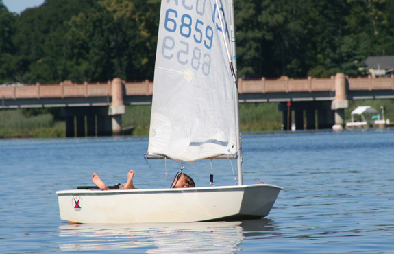 Junior sailing