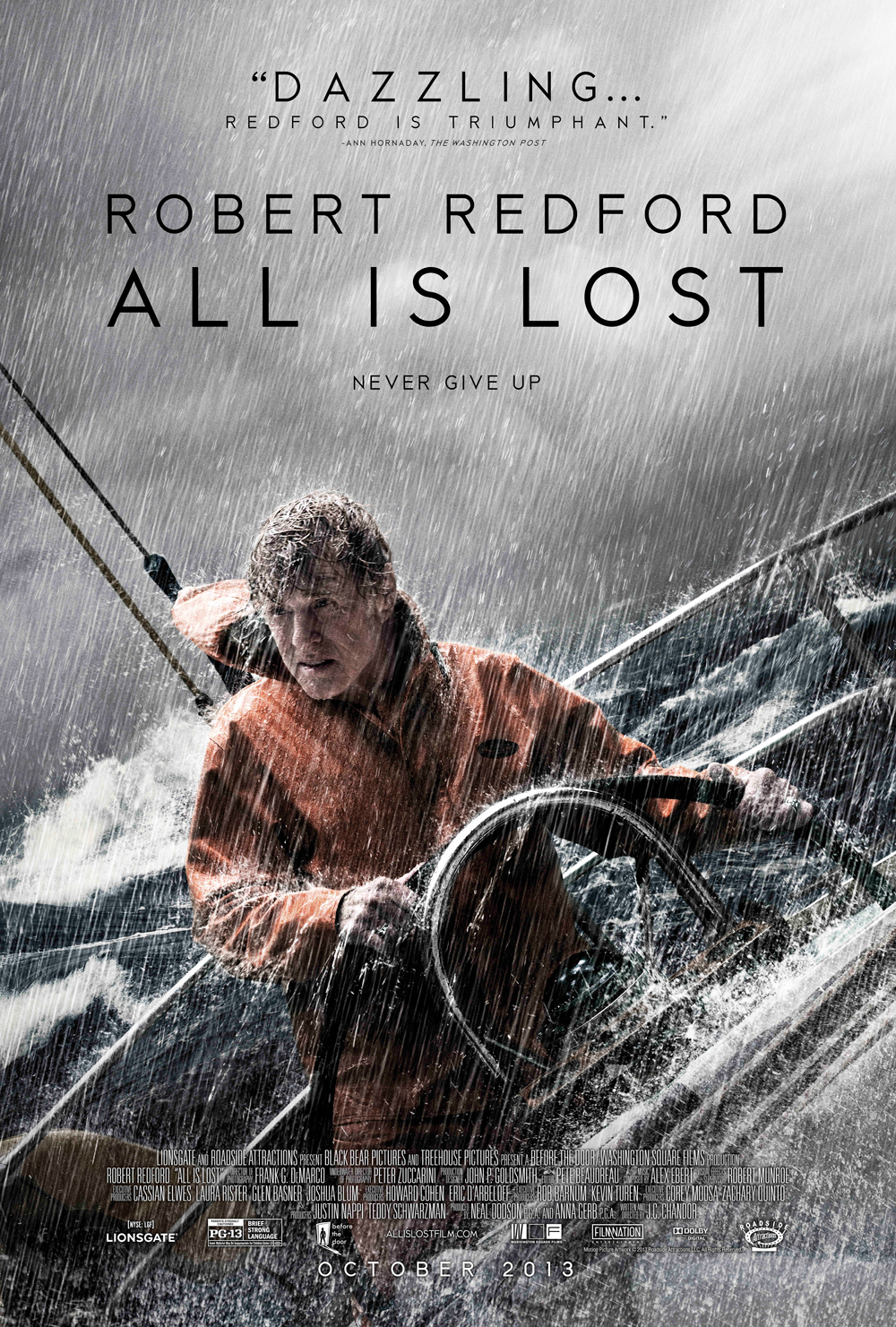 robert redford movie on a sailboat