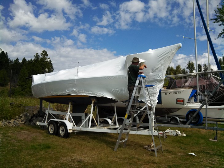 Shrink Wrap Your Own Boat &gt;&gt; Scuttlebutt Sailing News