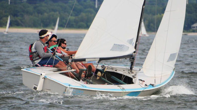 international lightning class sailboat