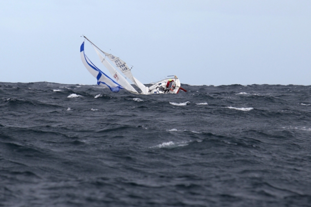 Mini Transat Strong Winds And Steep Waves Scuttlebutt Sailing News