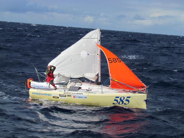 mini transat sailboat
