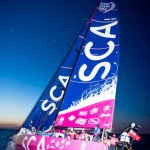 Team SCA arrives in Newport, Rhode Island after a transatlantic crossing.