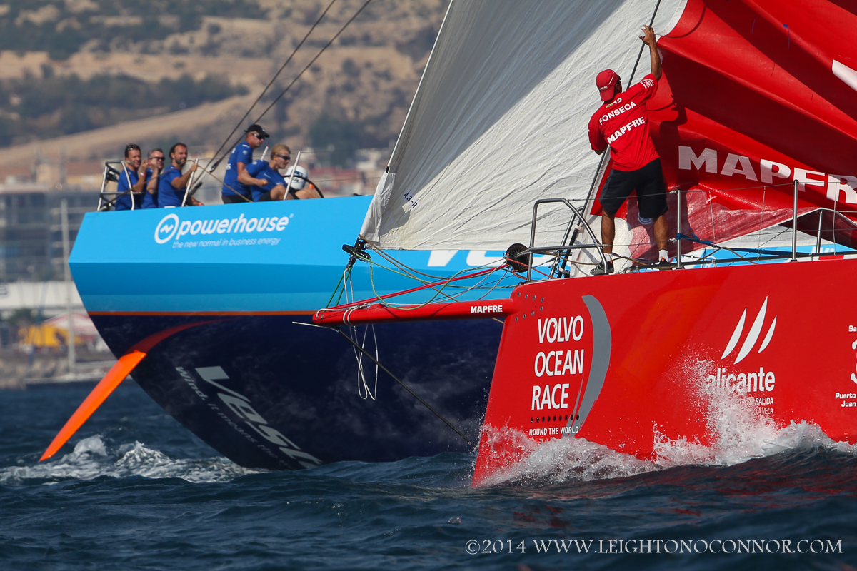 PHOTOS Volvo Ocean Race 201415 InPort Race in Alicante, Spain >> Scuttlebutt Sailing News