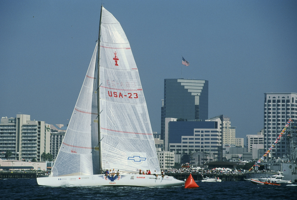 PHOTOS America’s Cup 1995 in San Diego >> Scuttlebutt Sailing News
