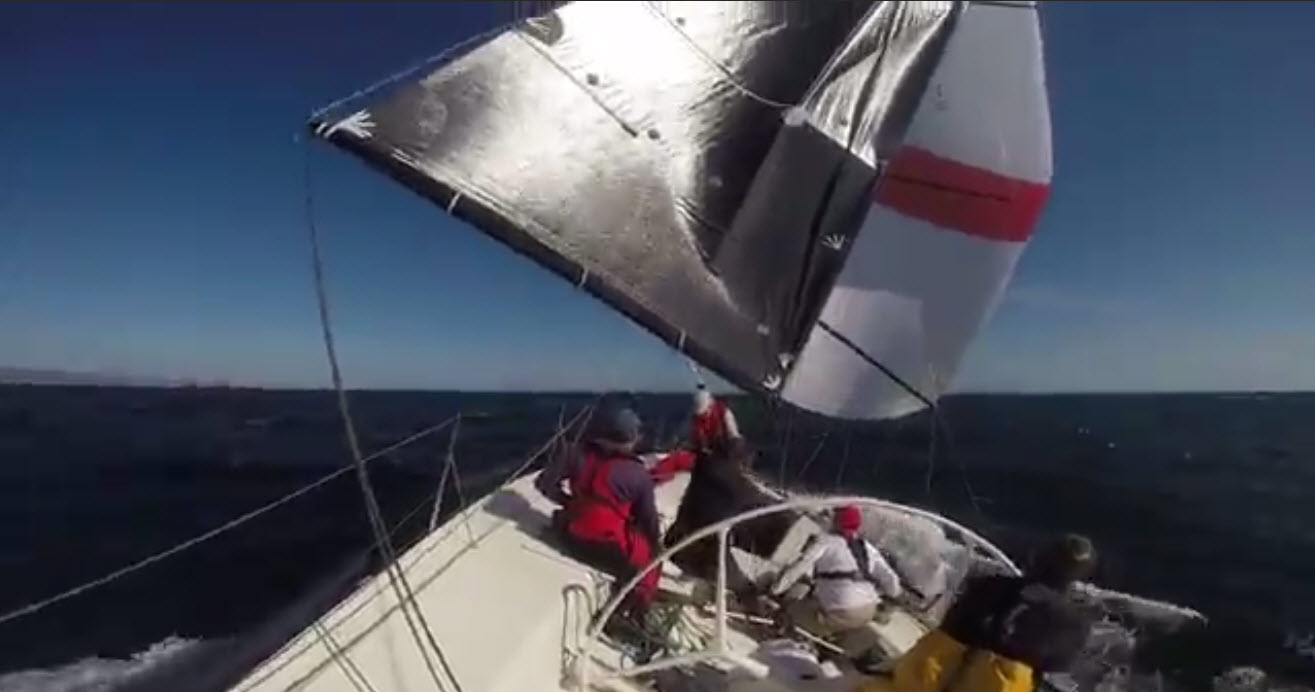 VIDEO Chinese Gybe, Farr 40 style >> Scuttlebutt Sailing News