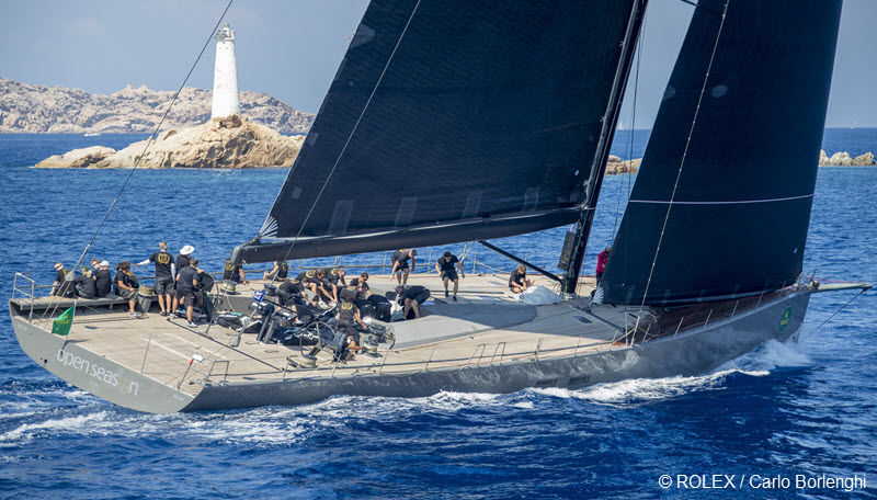 Penultimate Day at Maxi Yacht Rolex Cup 