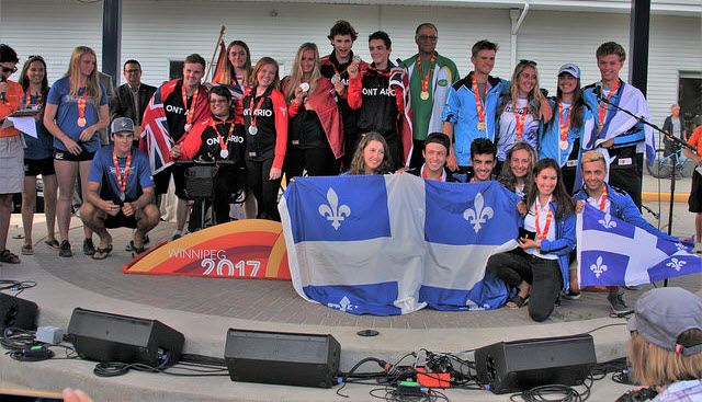 Six sailing events at canada summer games