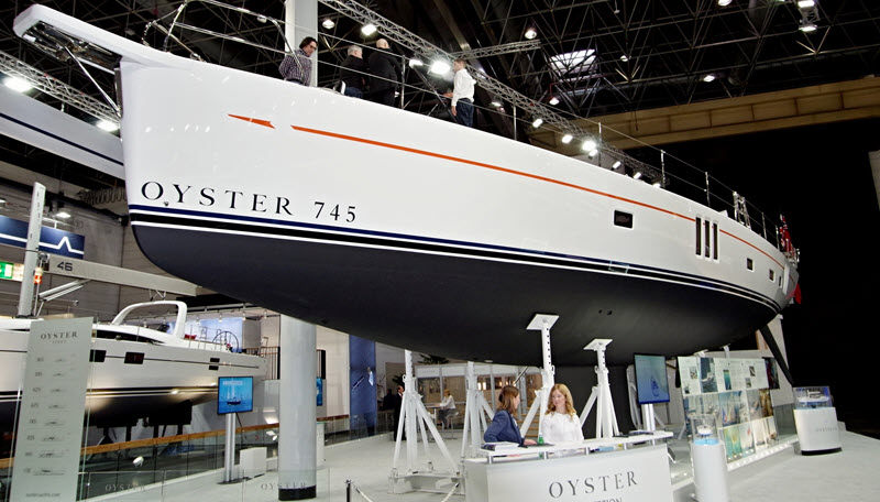 oyster yachts liquidation