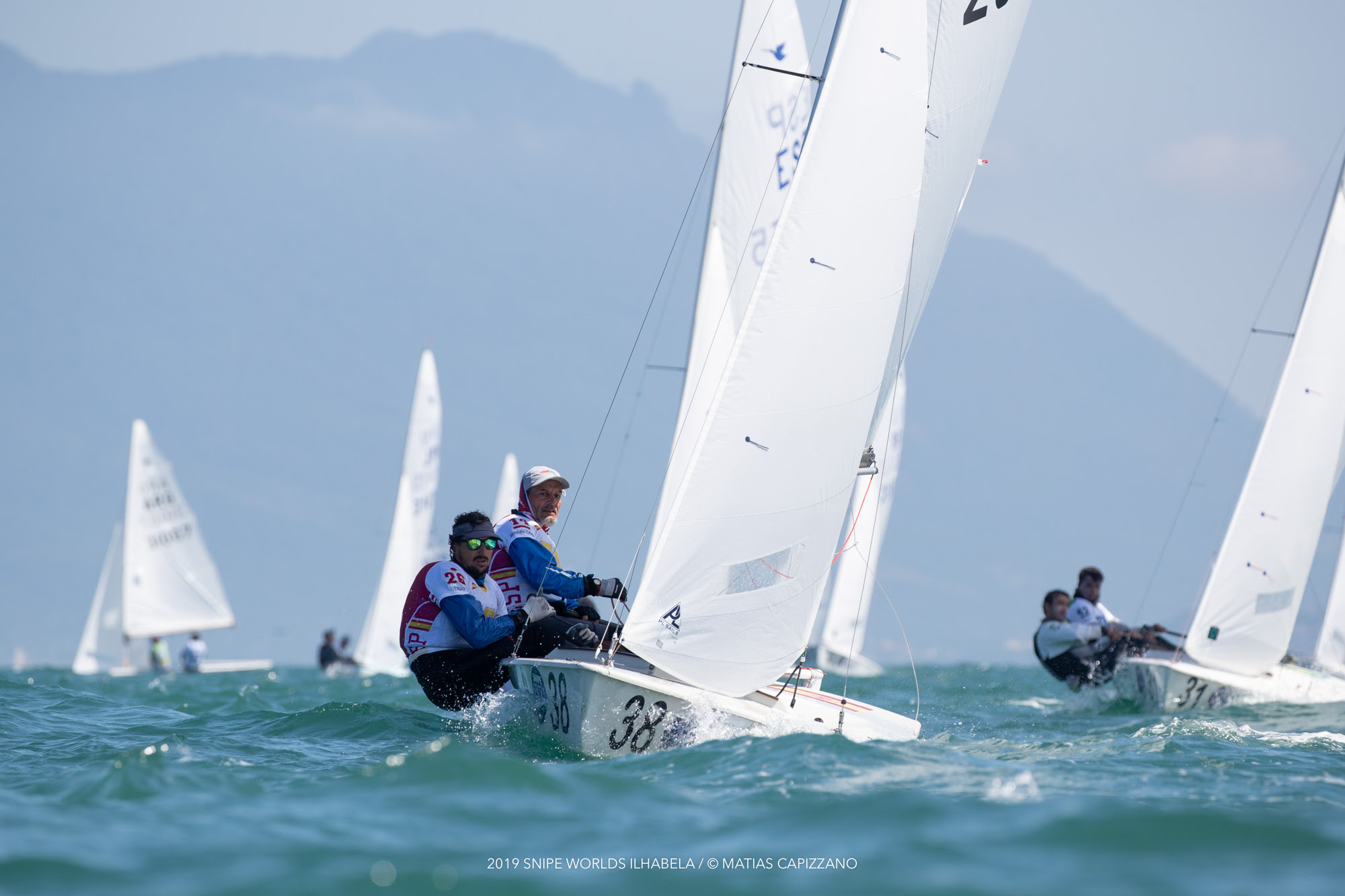 snipe sailboat racing