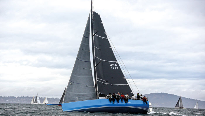 modern sailing yacht