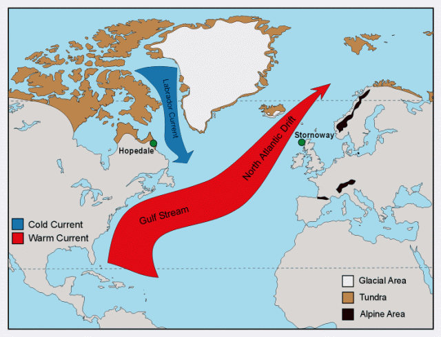 Gulf Stream Location, Effects & Importance - Video & Lesson