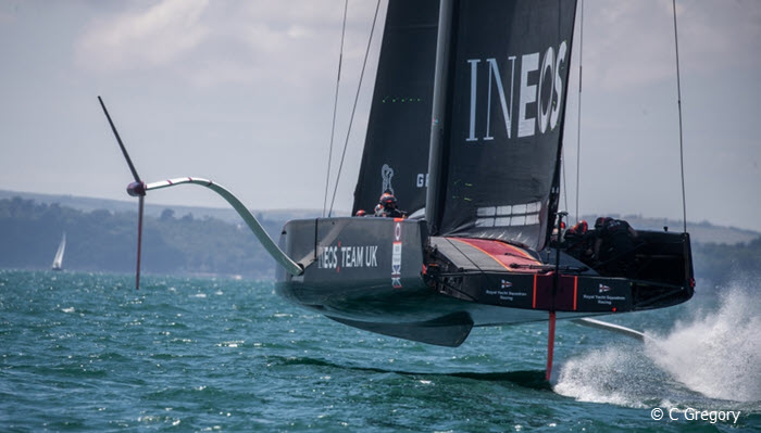 americas cup boat