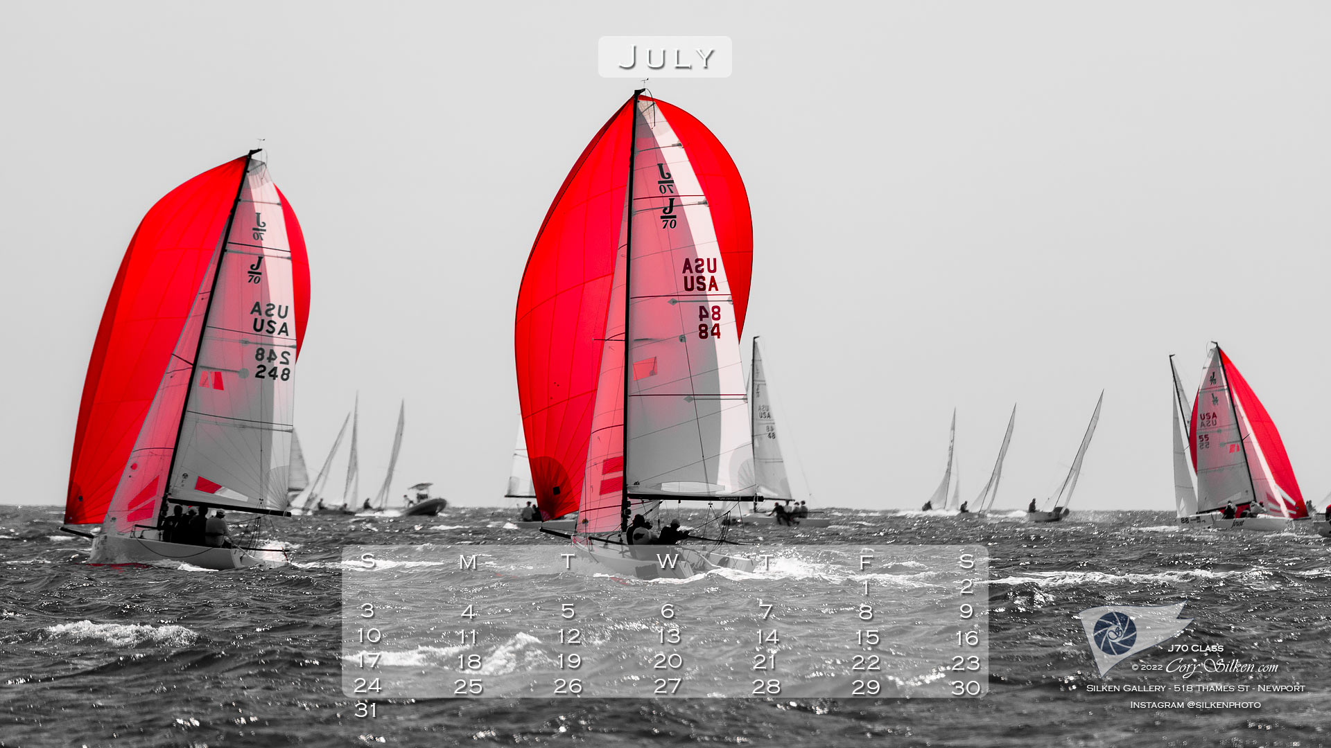 Sailing Calendar: July 2022