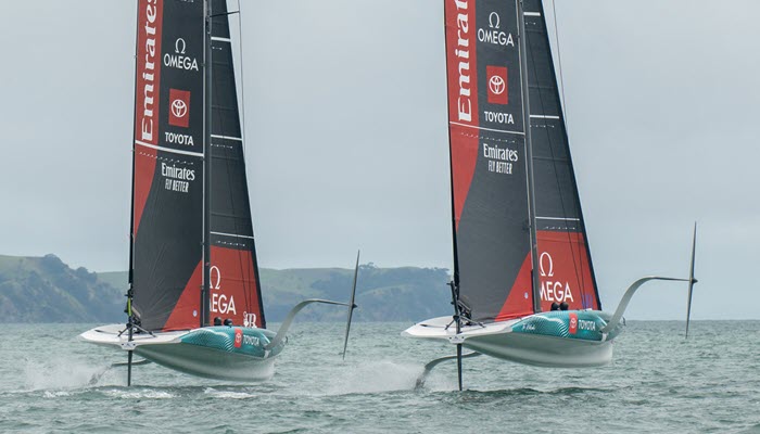 America's Cup: Two boat testing returns >> Scuttlebutt Sailing News