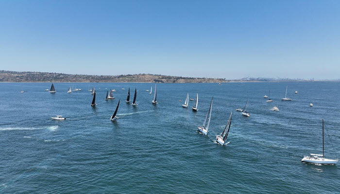 First wave begins 2023 transpac race