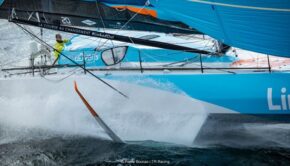 racing trimaran sailing