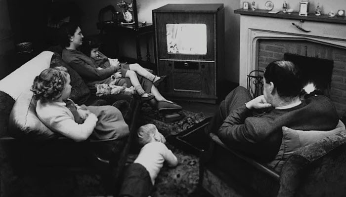 Winter is when we watch television