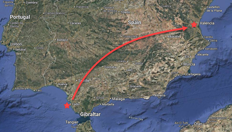 SailGP shifts Spanish event to Valencia