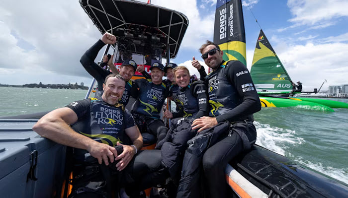 Australia win at SailGP Auckland