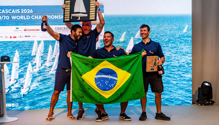 Brazil wins J/70 World Championship